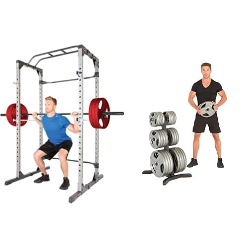 Fitness Reality Power Cage & X-Class Olympic Weight Tree Bundle - Blac — Complete testing methodology overview