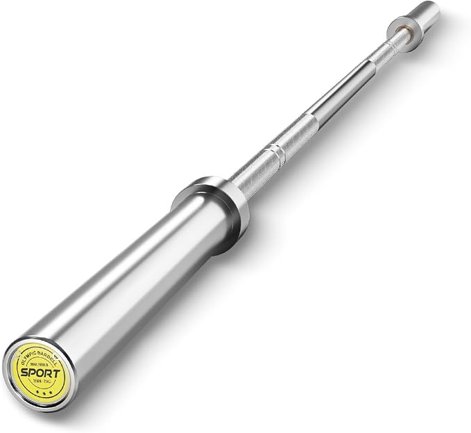 7ft Olympic Barbell for Home Gym, 45lb 2
