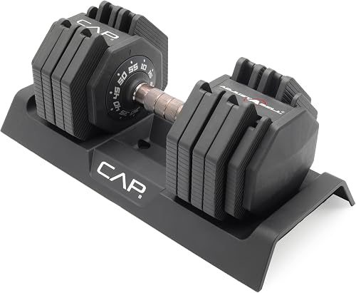 CAP ADJUSTABELL Adjustable Dumbbell Weights - Singles & Pairs | 12.5 l — Side-by-side comparison of top picks in this category