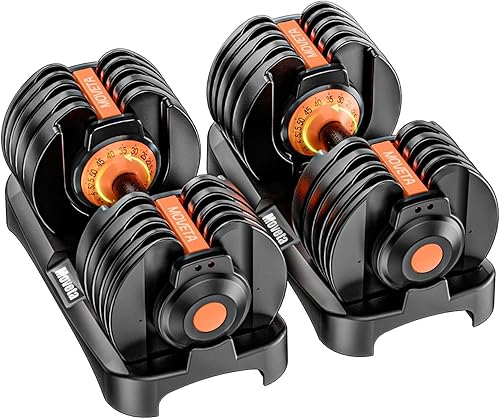 Moveta Adjustable Dumbbells Set of 2，Free Weights Dumbbells Set，Adjust — Side-by-side comparison of top picks in this category
